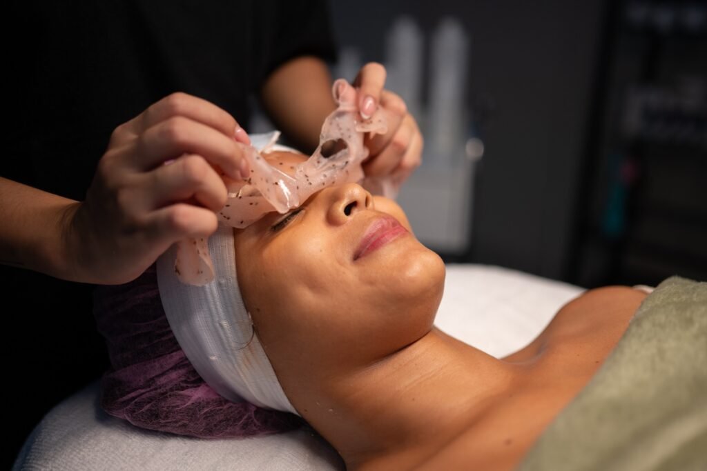 Gezicht behandeling of facials